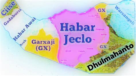 They also inhabit the Degehbur, Wardheer and Aware zones in the Haud region of Ethiopia. . Qabiilada habar jeclo